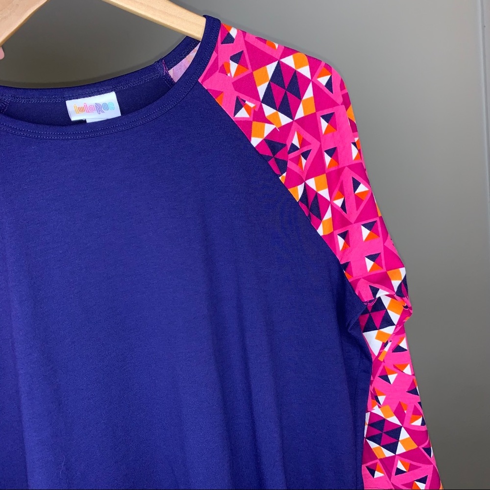 LulaRoe Randy Baseball Tee Top - Picture 6 of 9